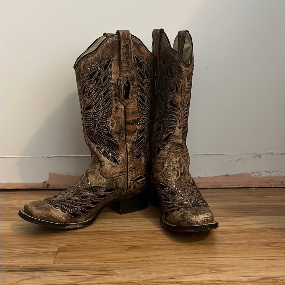 Brown Western Cowboy Boots